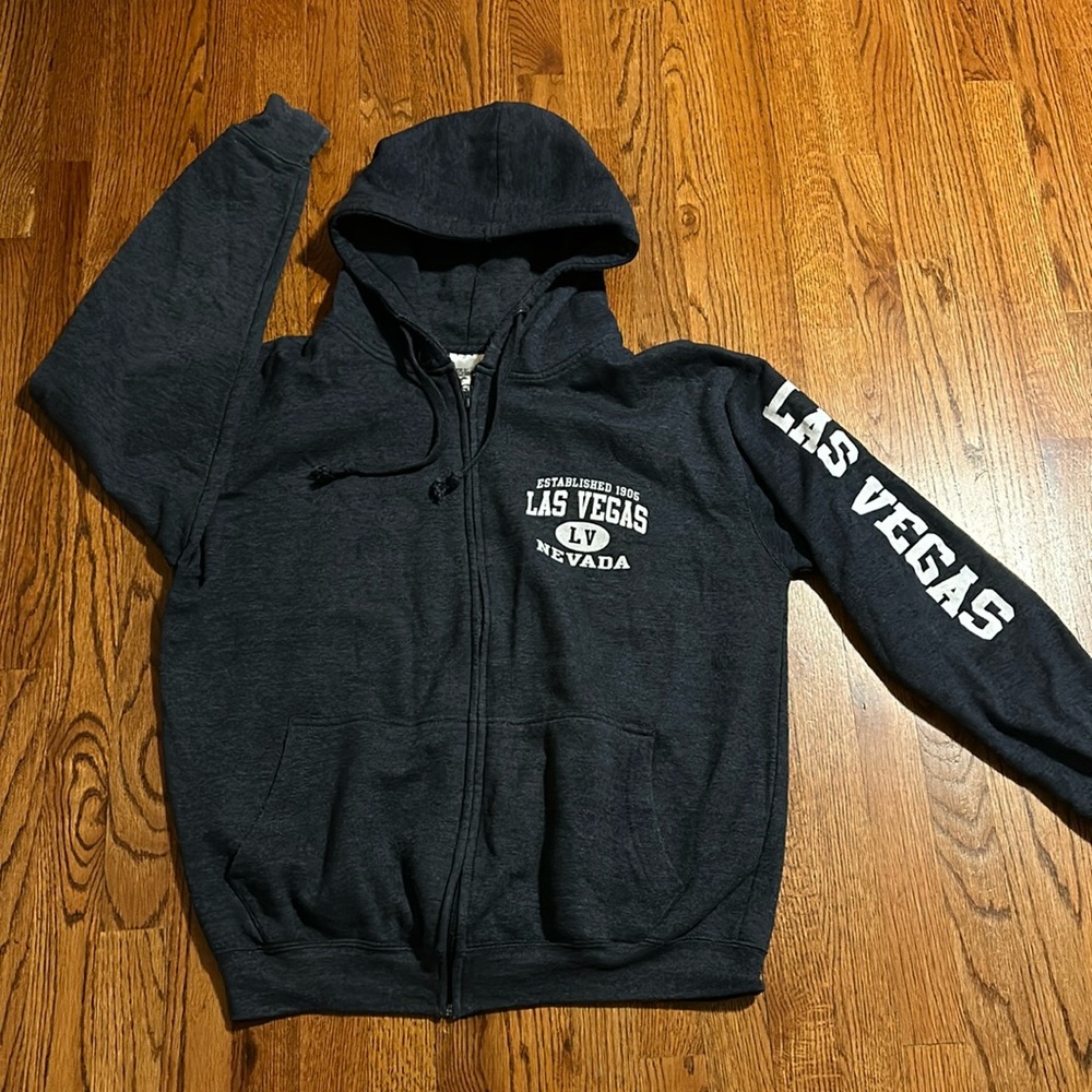Men’s Las Vegas zip up hoodie sweatshirt